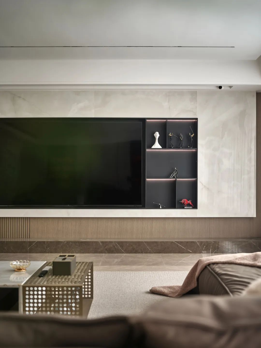 质感拉满的理想家丨中国西安丨峰墅软装FUNCASA-17