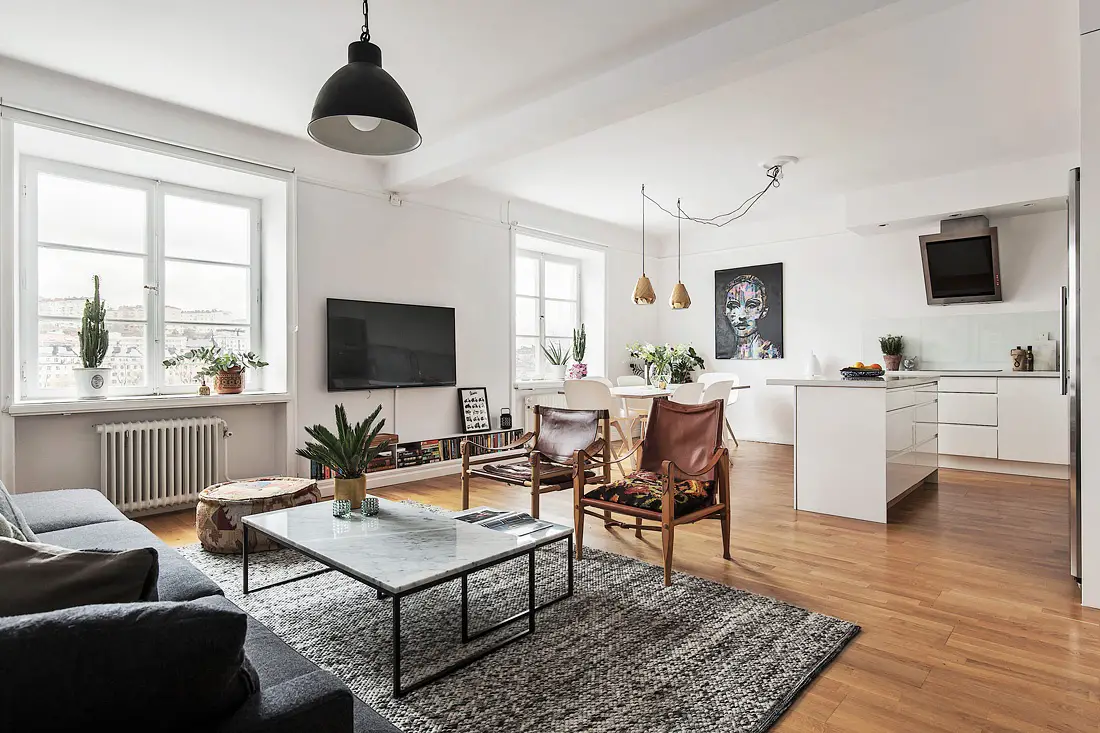 简约北欧风，88 平米舒适家庭空间-3