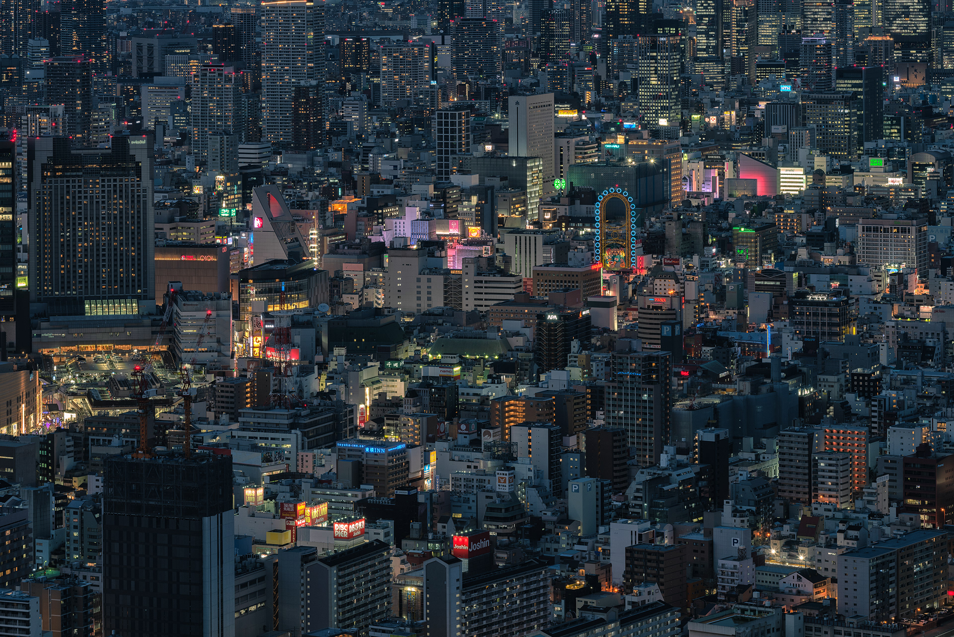 夜景：东京与大阪丨日本大阪-27