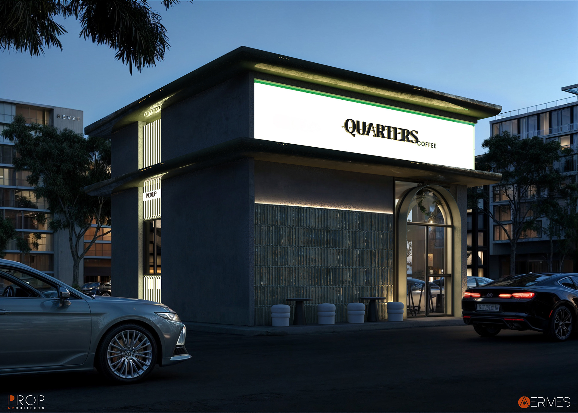 宿舍咖啡馆丨沙特阿拉伯丨PROP & AERMES ARCHITECTS-11