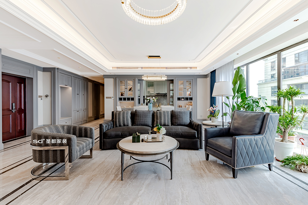 圣都家装丨高级美式轻奢-2