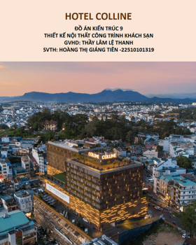 ĐỒ ÁN KIẾN TRÚC 9 - TKNT CÔNG TRÌNH KHÁCH SẠN