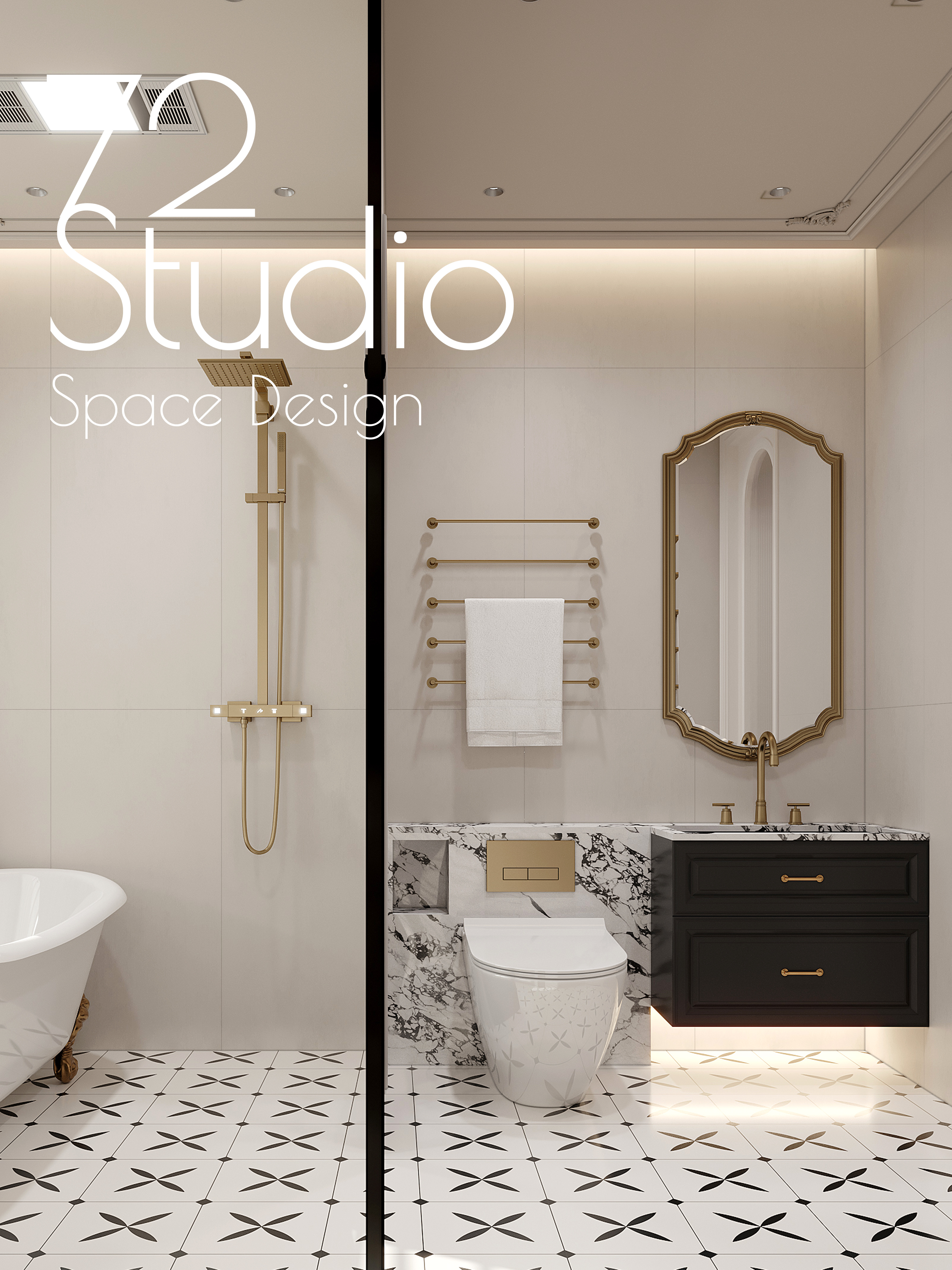 合生·江山帝景法式中古风别墅丨中国大连丨柒贰原创-19