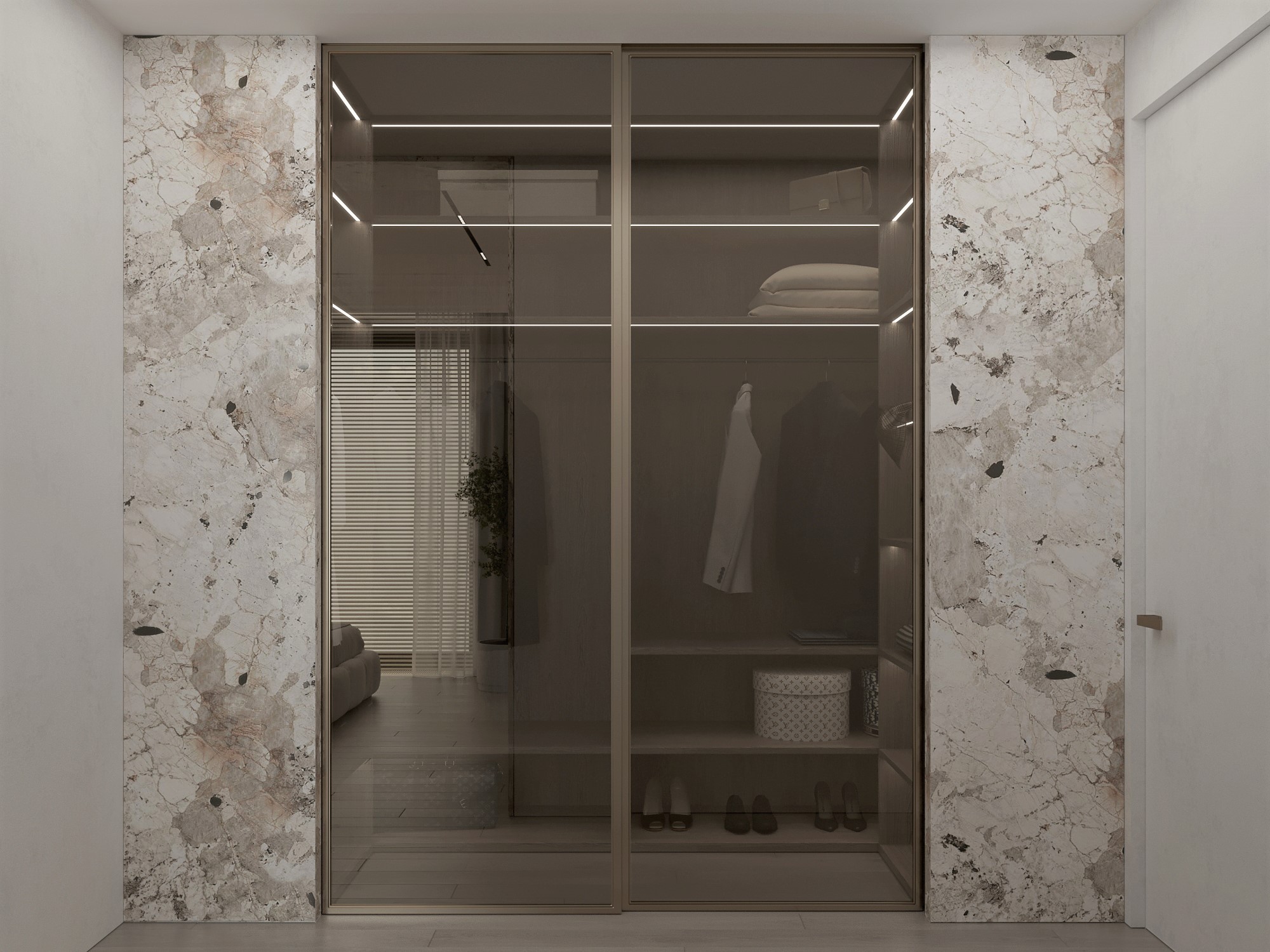 110㎡浅色系住宅设计 让简约更有格调！-12