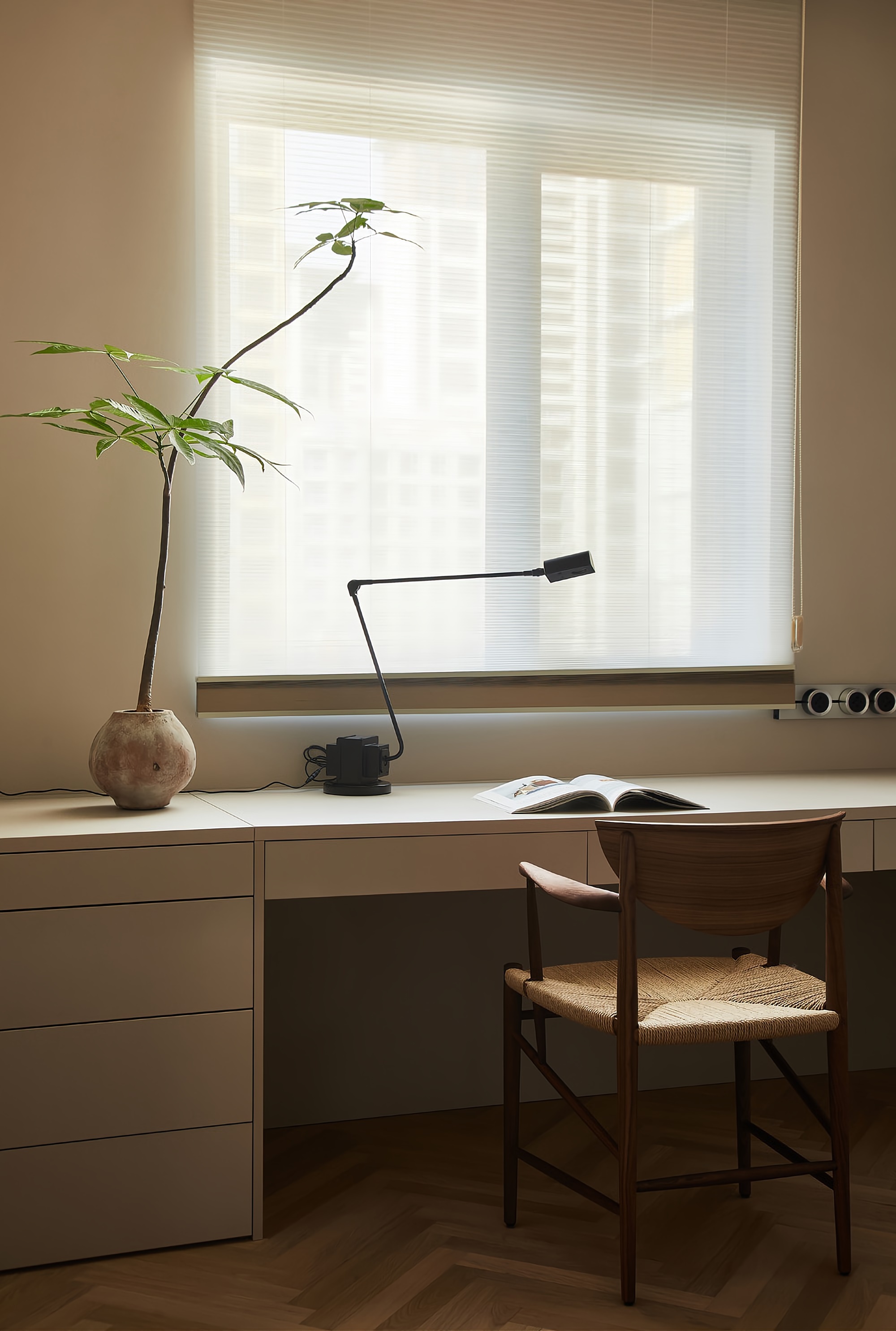 NOTHING DESIGN 奶油复古感公寓-33