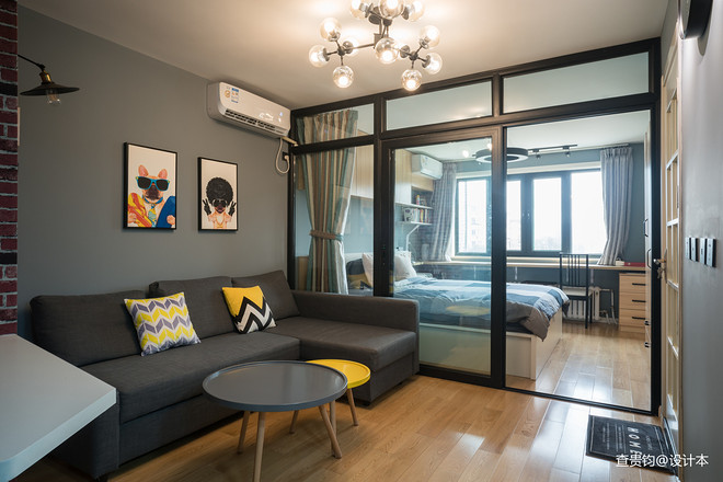 13万元一居40平米装修案例  7度公寓丨中国北京-17
