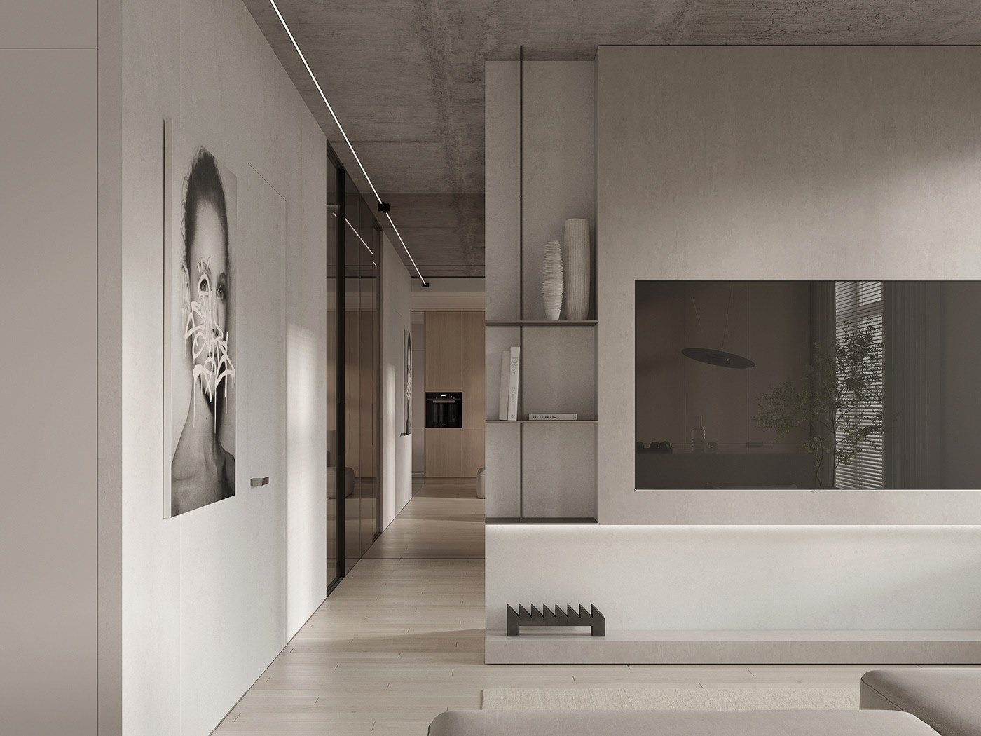 63㎡小空间公寓设计 简约又干练-1