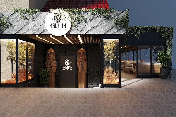 НАСЛЕДЗЬЕ（HERITAGE）餐厅室内设计项目丨白俄罗斯维捷布斯克丨Maryia Matsiash （ANIKIИA）-57