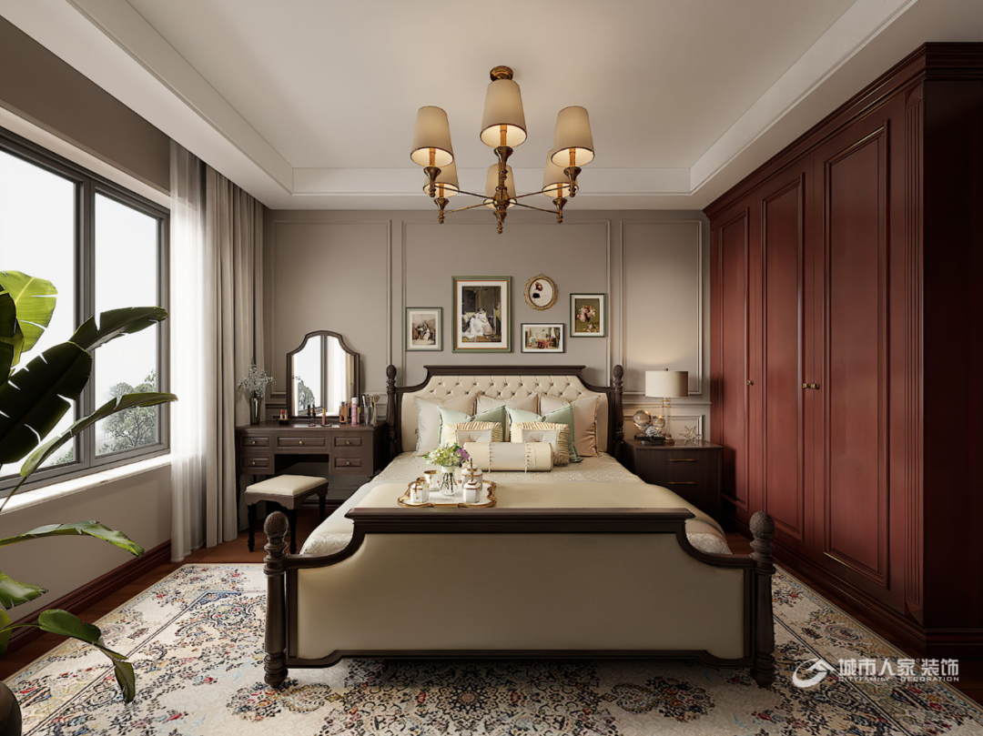 城市人家||太美院子125平方，美式复古，诠释高雅与精致的艺术感-17