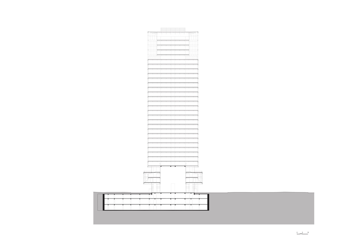 GMP 建筑师事务所为中国银联在上海设计玻璃塔楼总部-41