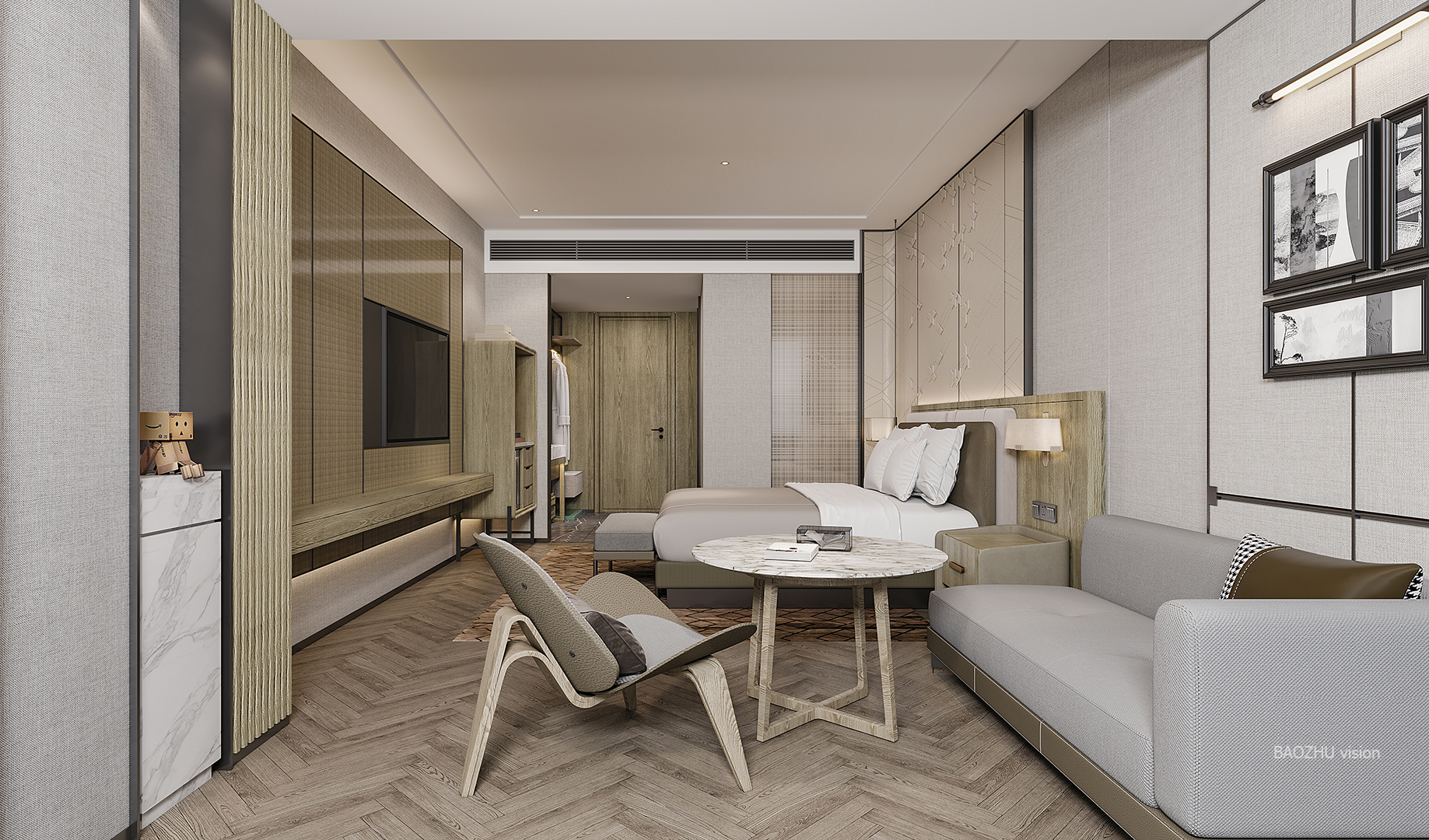 君屿酒店效果图方案丨中国长沙丨湖南米修设计-25