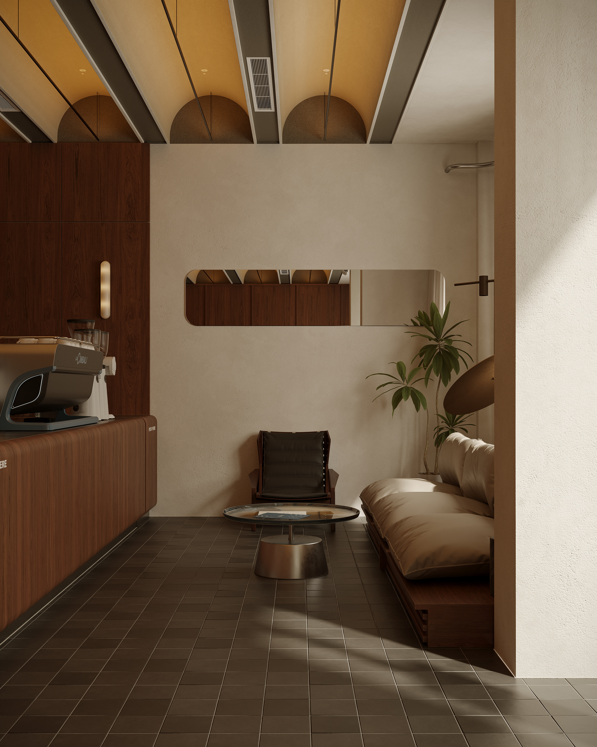 绿网咖啡馆(注:GRN可能是Green Network的缩写,这里暂按此理解翻译,若GRN有其他特定含义,需根据实际情况调整) 丨丹麦哥本哈根丨Moahmed Talaat-27