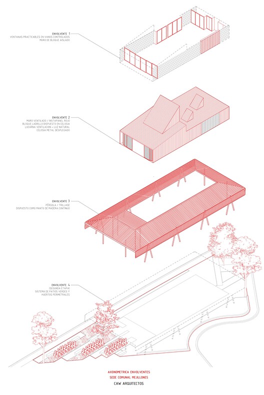 智利 Mejillones 社区总部丨CAW Arquitectos-29