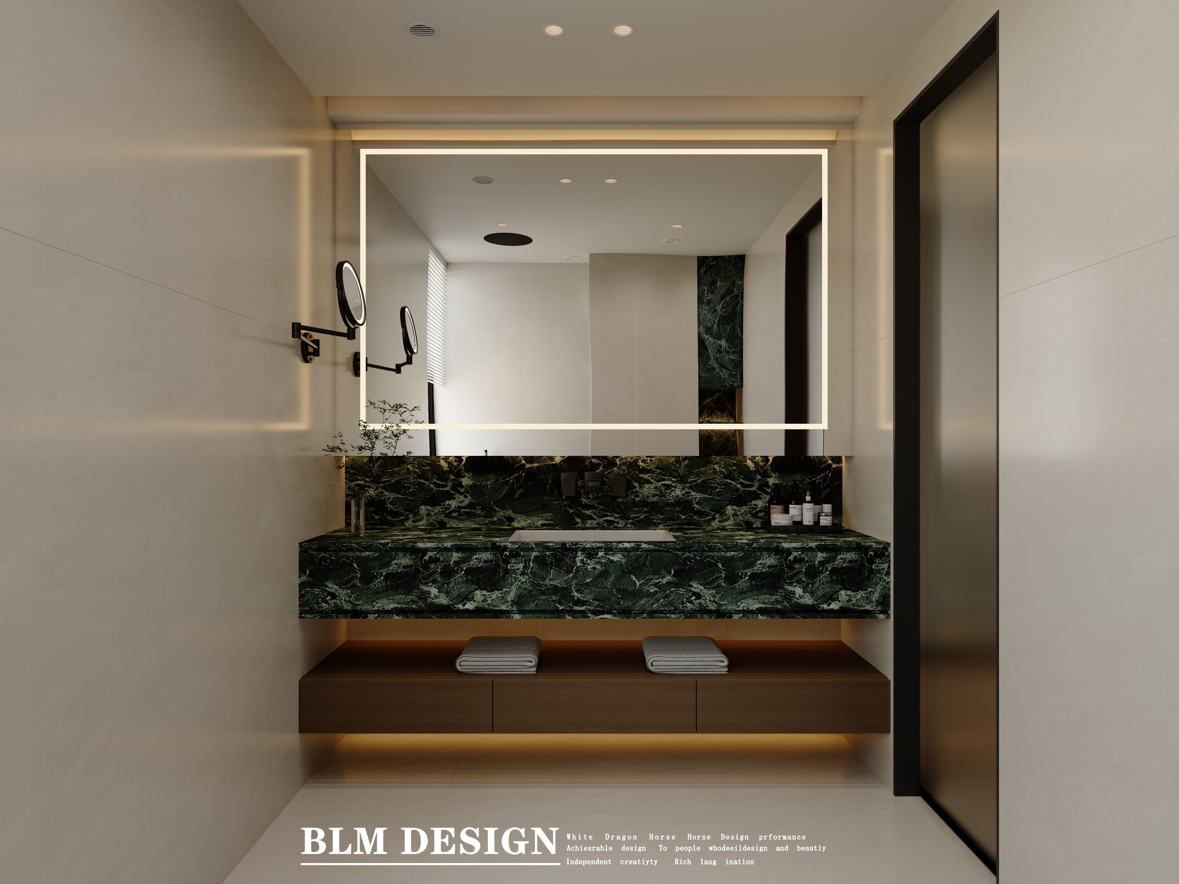 现代  白龙马效果图设计制作-10