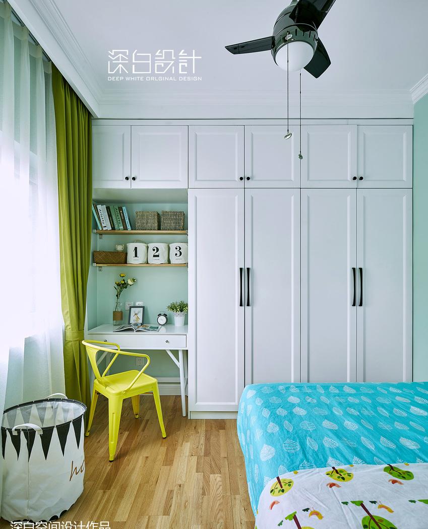 深白设计丨平层丨【深白作品】春风十里--北欧休闲风-4