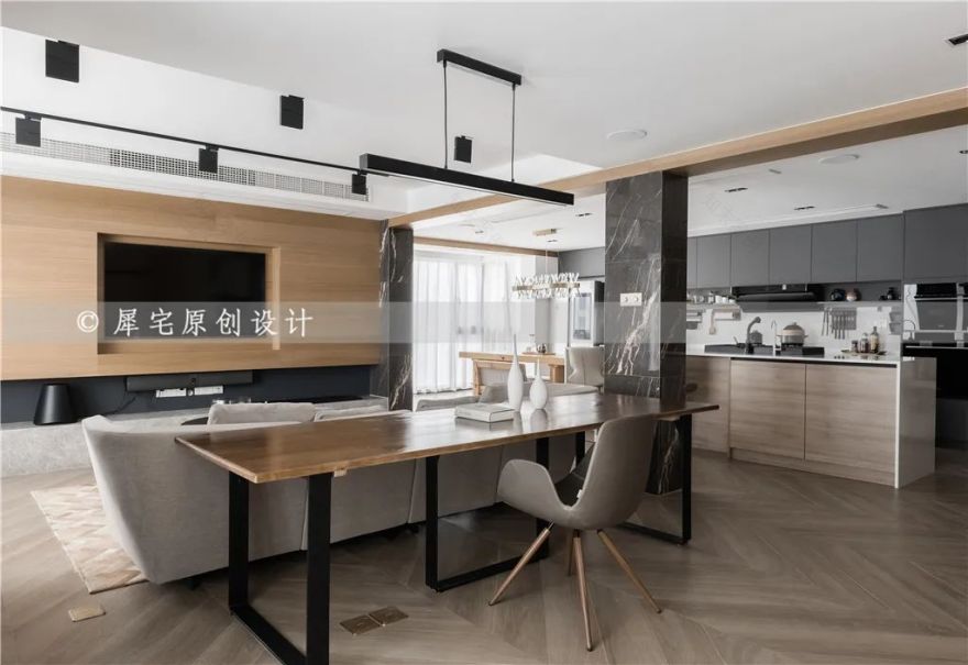 180 平顶层复式,空间重塑,彰显现代高级质感!-40