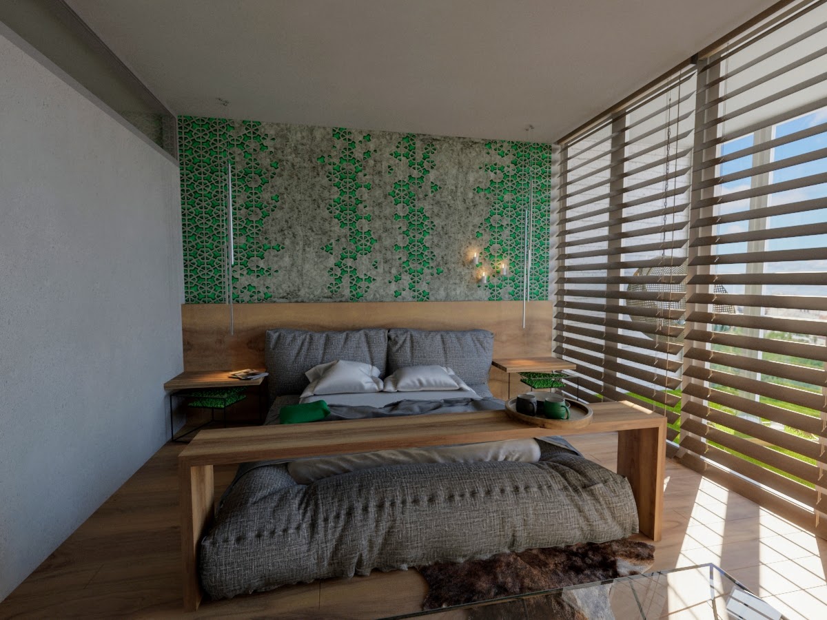 Minimalist design apartment project 65 m2-8