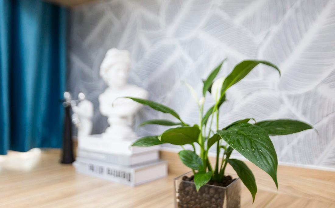 98 平米现代轻奢四房改造,设计师用心打造蓝粉主题空间-112