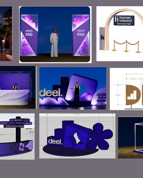 technical drawings for Exhibtion design