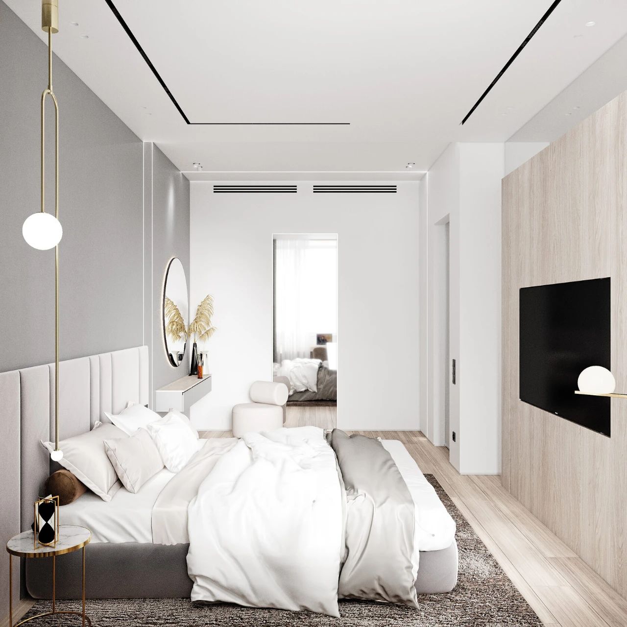 现代简约公寓设计丨MART Architects-139