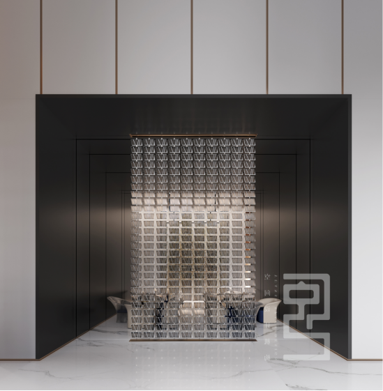 几何之美,原色空间设计的售楼部艺术-23