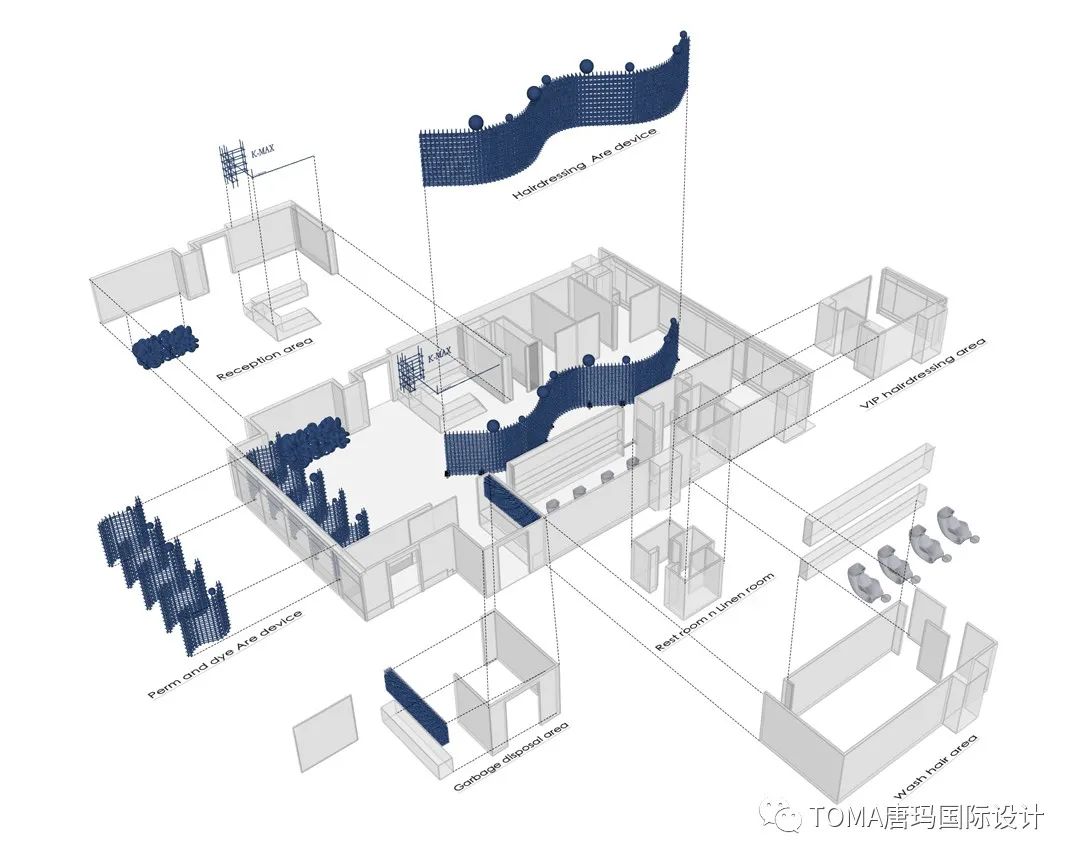 极简炫酷美发沙龙,融入哲学空间美学-39