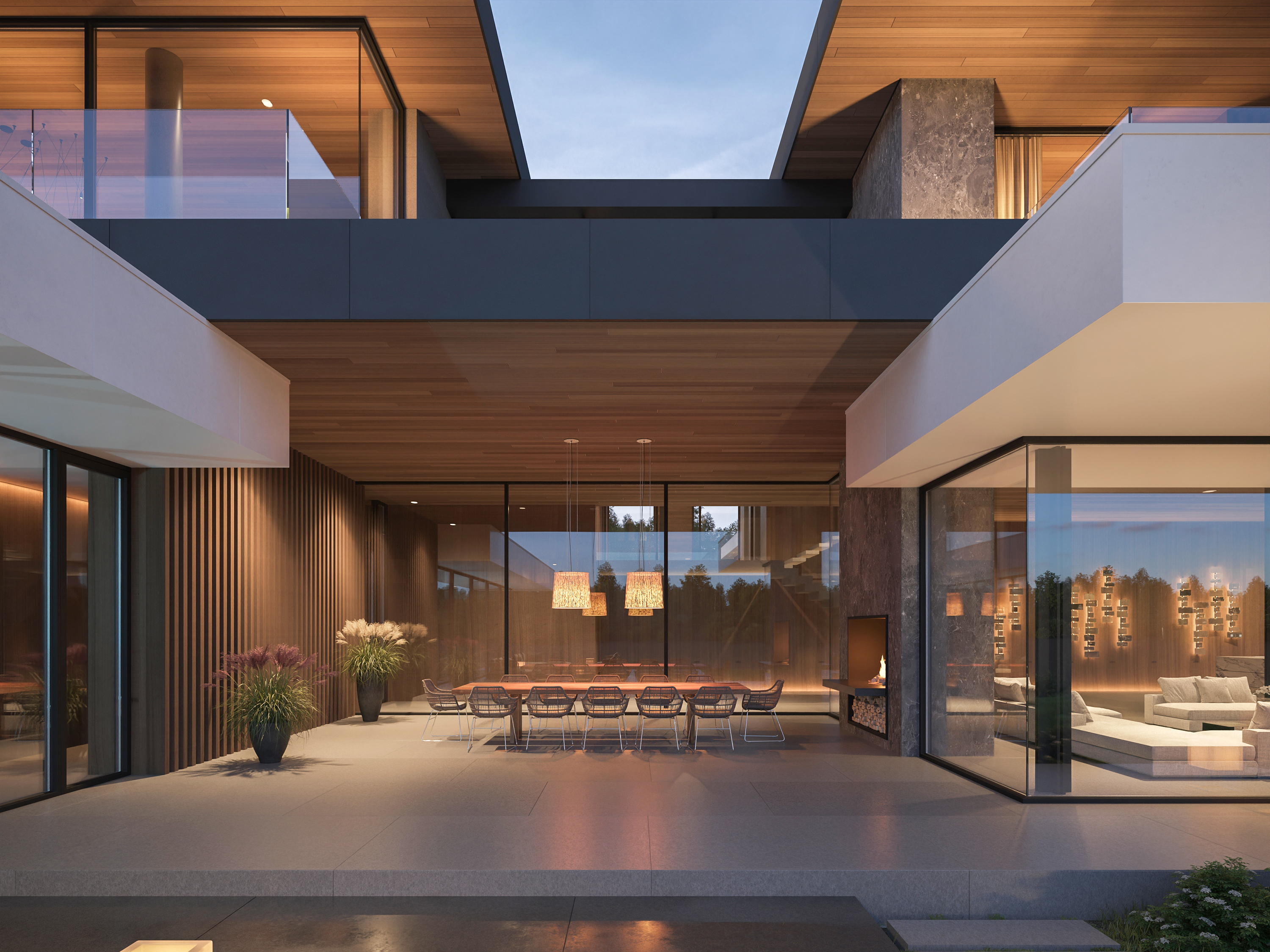 私人别墅塔列日-11