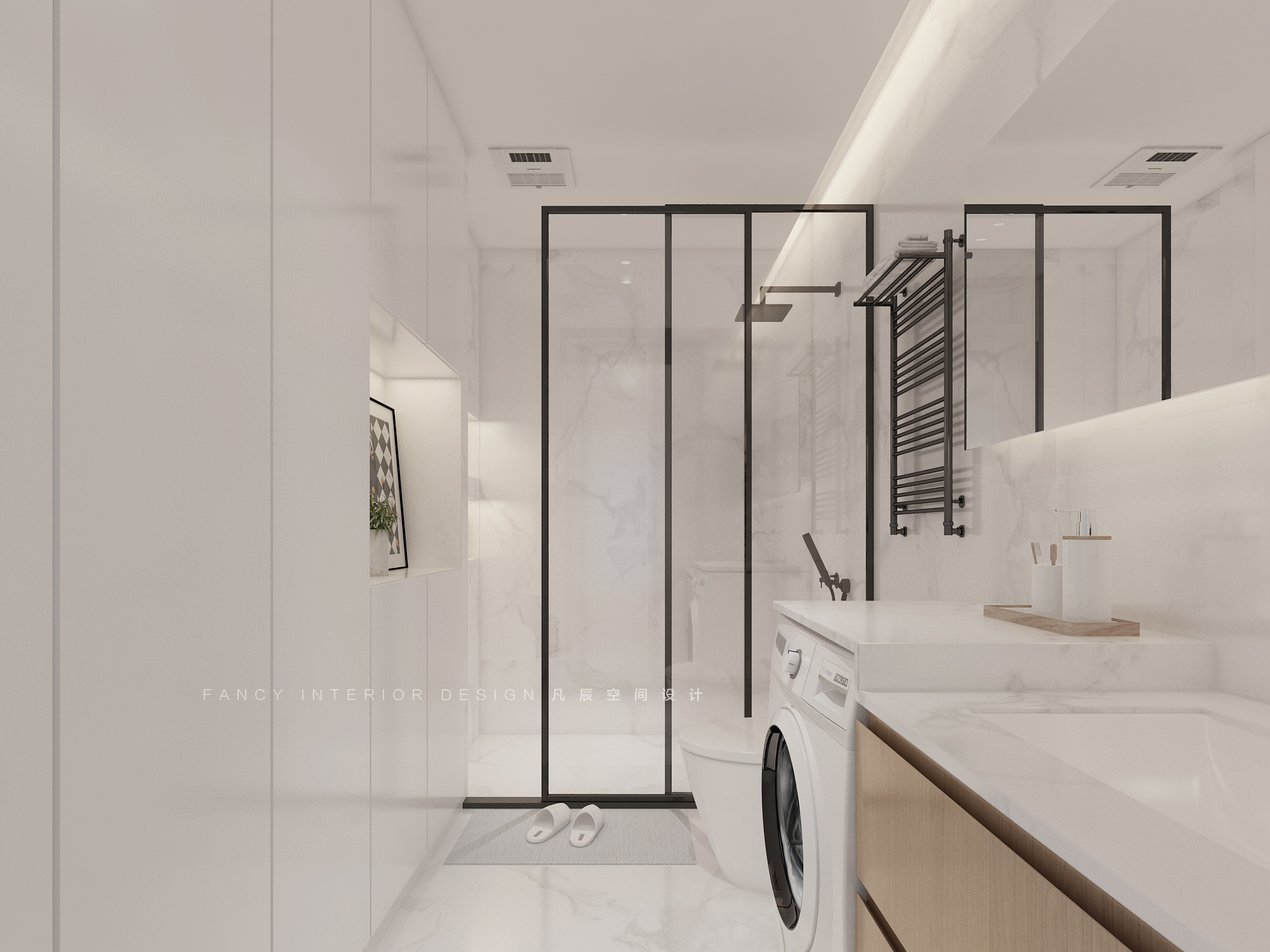 北京东区国际极简浪漫家居设计-16