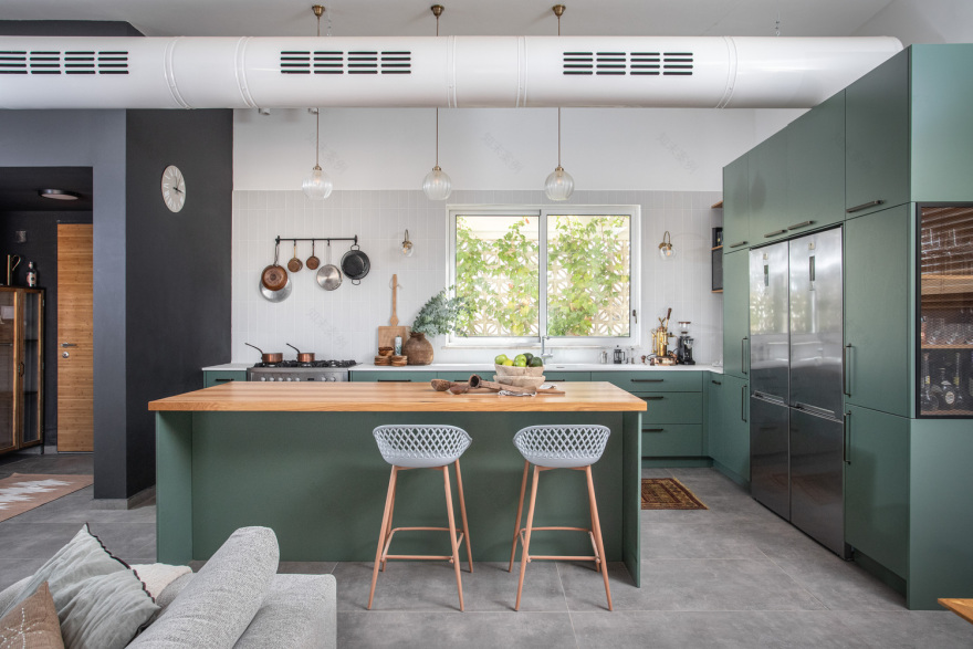 以色列 Goldwasser 别墅丨Architextit Einat ErezKobiler-19