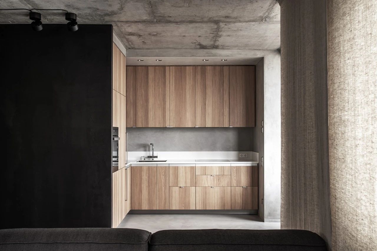 67㎡灰色简约梦之屋 | 自然元素与高逼格设计-12