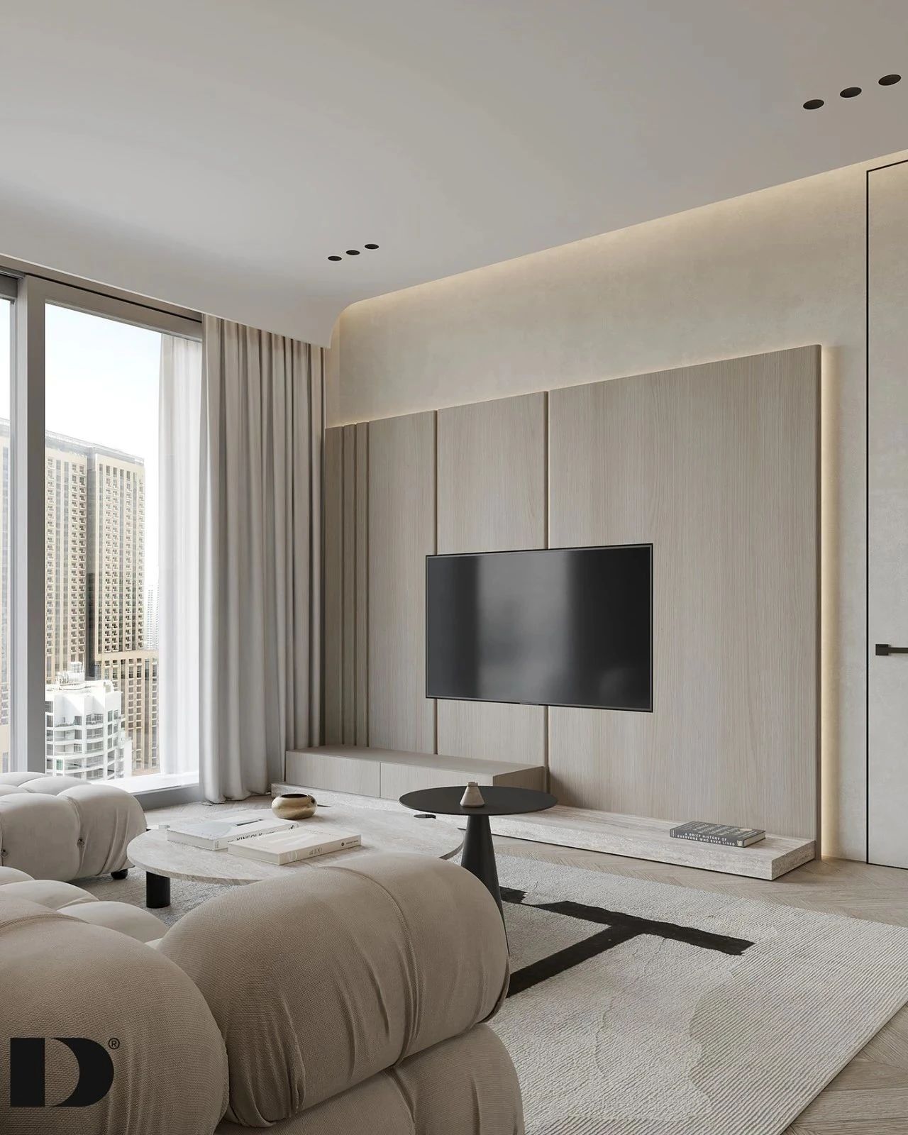 简约豪宅丨DEDE STUDIO-13