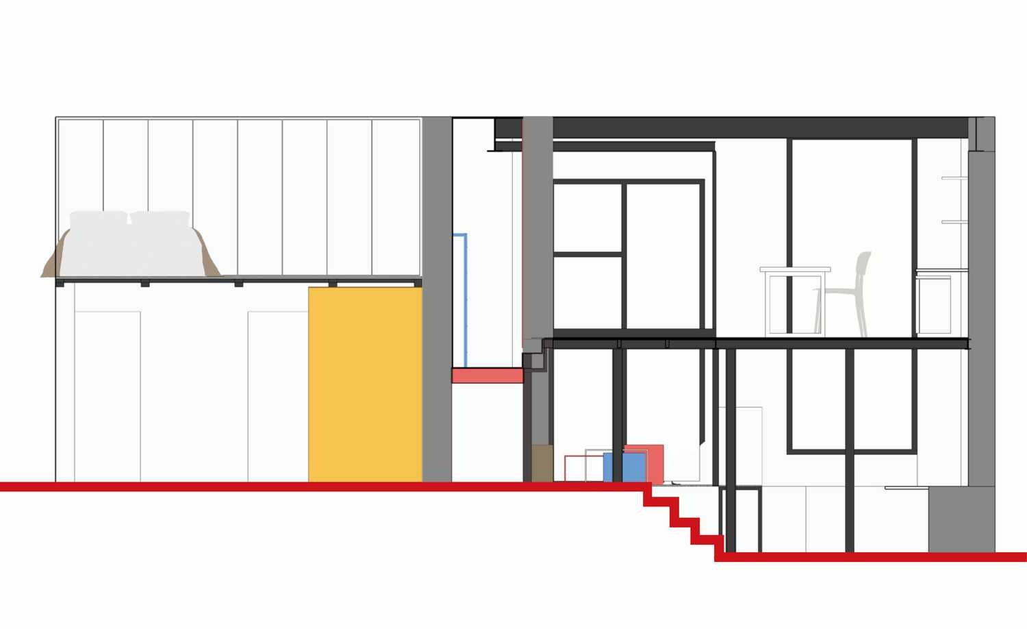 蒙德里安虫洞  UK Studio Office丨中国北京-56