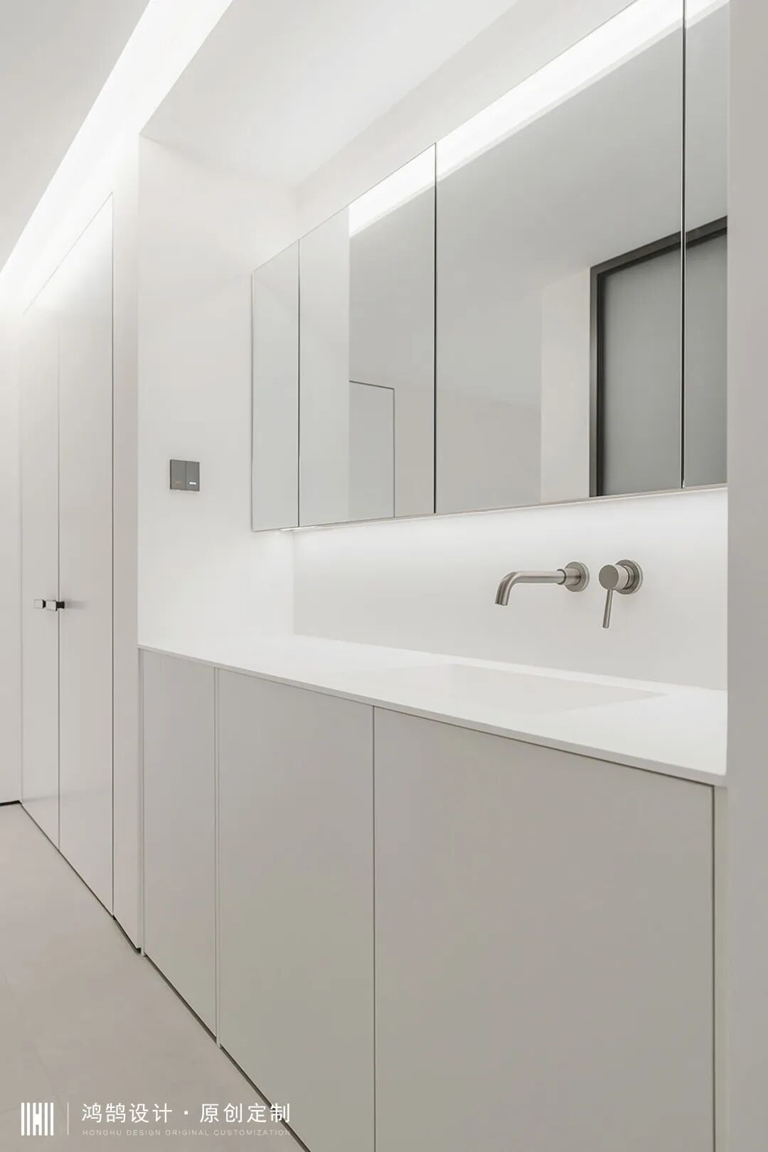 160㎡轻盈体量化空间，穿插设计手法，极致的简约-68