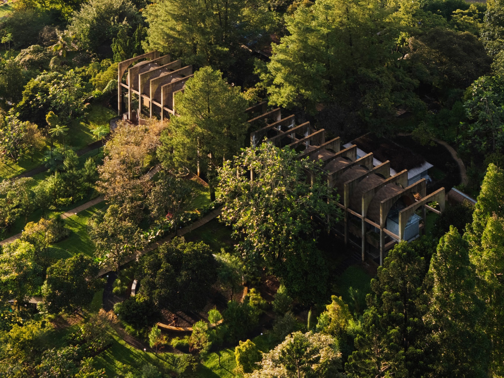 圣殿隧道花园丨印度丨RAD+AR-3