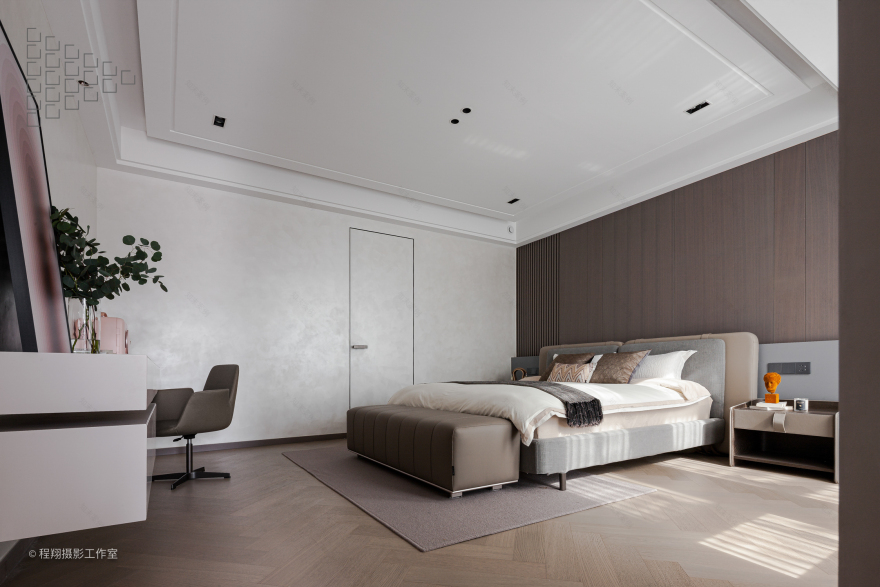 杭州金地十方别墅现代家装实景拍摄案例丨中国杭州丨夏萃,孔杰室内设计机构-26