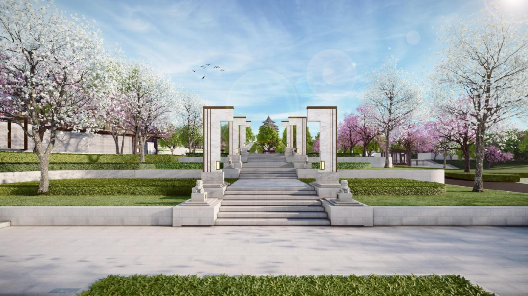 点亮生命纪念新篇章|总院成功中标都江堰市宝山塔陵园提升改造项目-2
