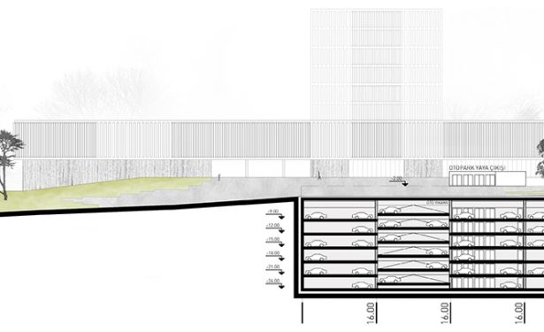 1. Ödül, Tekirdağ Büyükşehir Belediyesi Hizmet Binası ve Çevresi Mimari Proje Yarışması - Arkitera-16