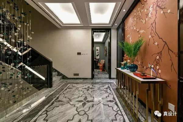 帝都鬼才设计师白泽汉打造“蝶花”轻奢中式别墅-149