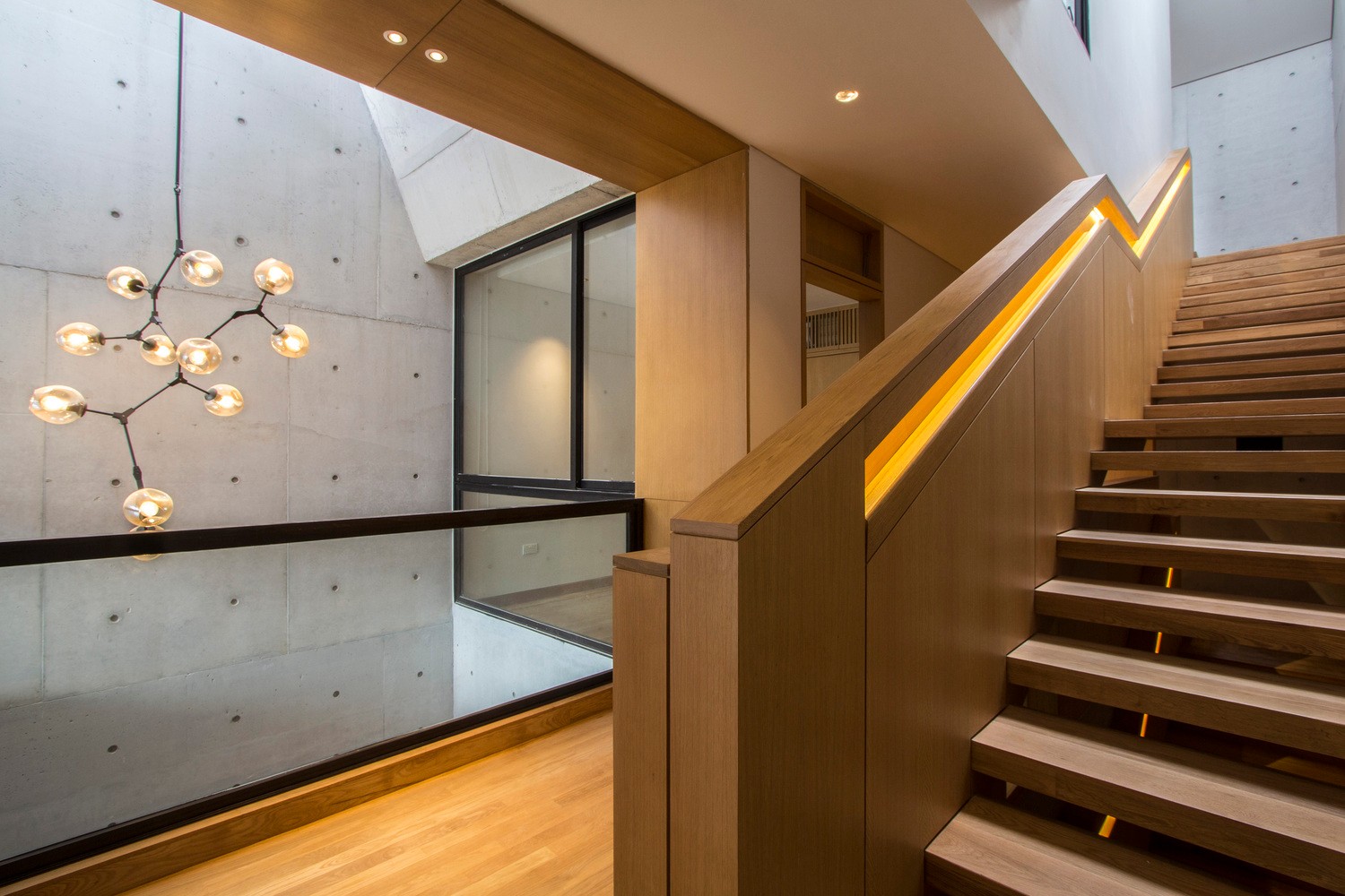 新加坡楔形屋顶混凝土住宅-9