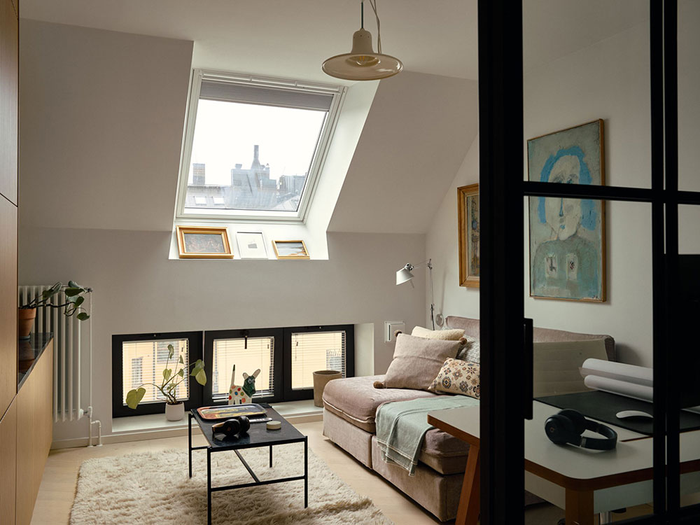 斯德哥尔摩时尚顶层公寓，玻璃隔墙成焦点-24