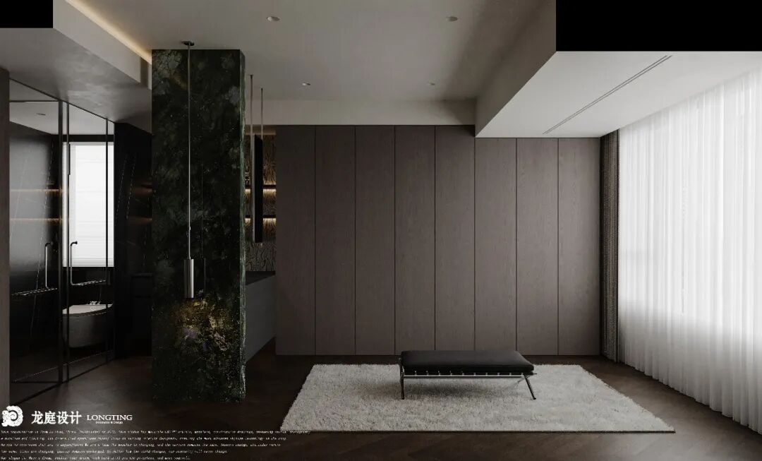 【新案】西湖苑 光影交织的现代空间丨中国湖州丨龙庭设计-47