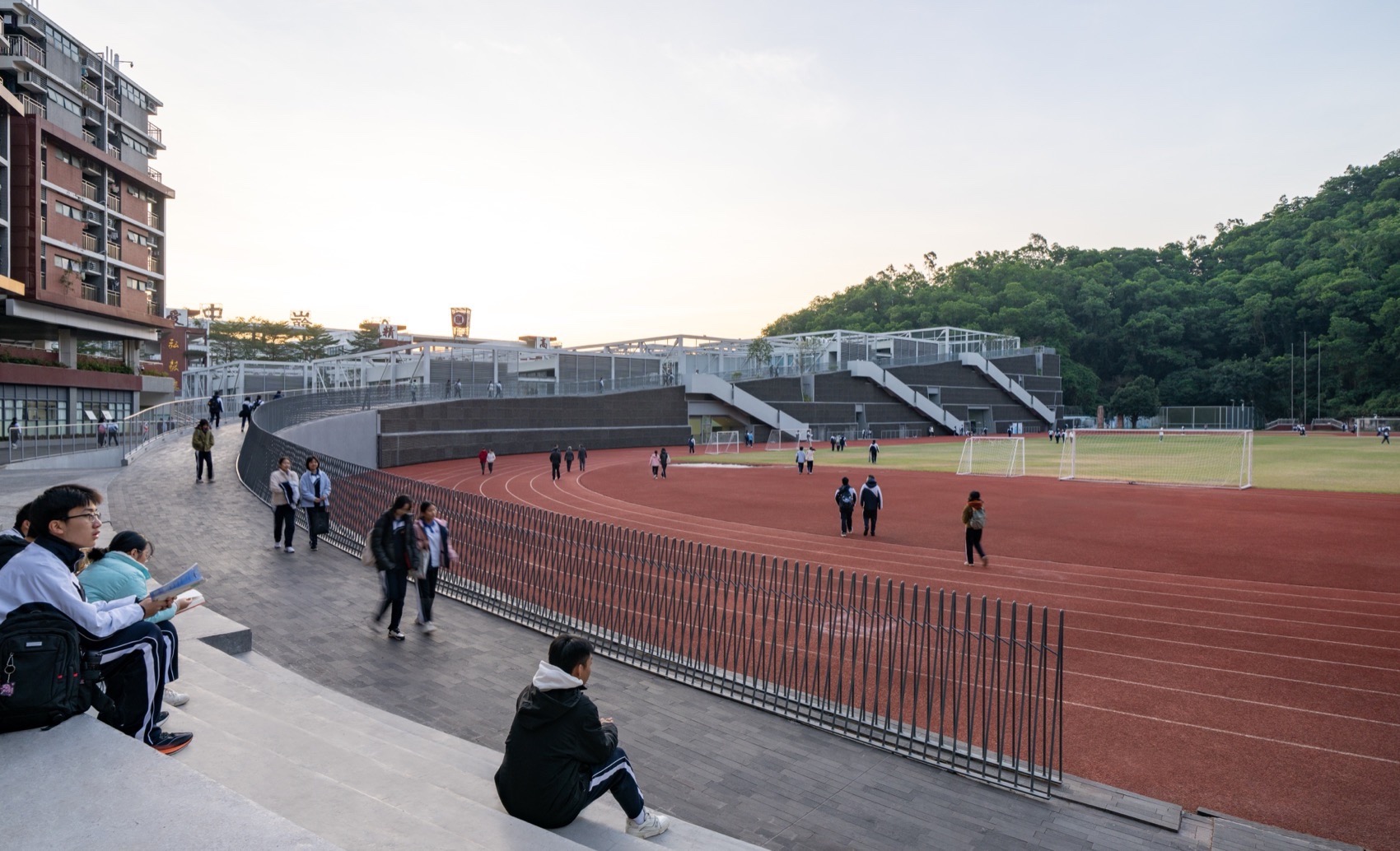 红岭高中新艺体中心丨中国深圳丨源计划建筑师事务所-185