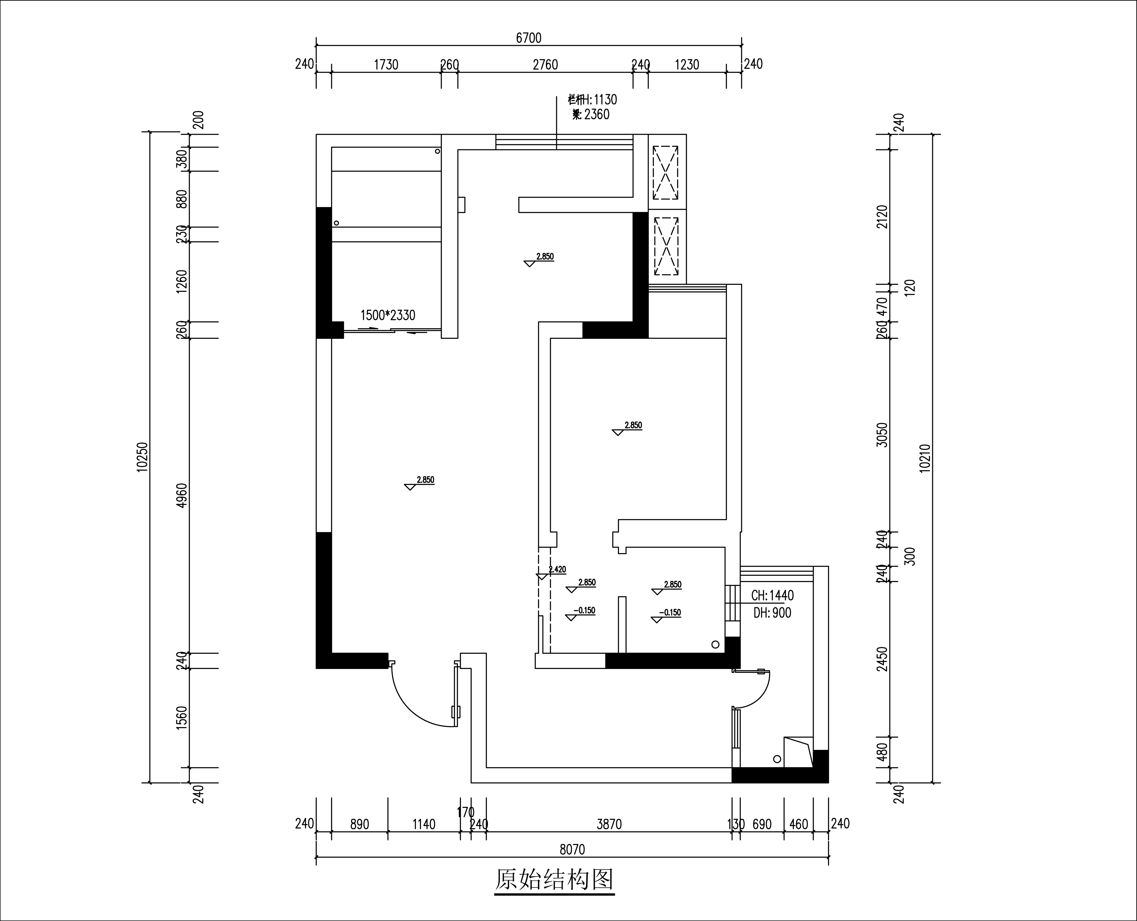 重庆富洲新城 52 平北欧风小户型设计-12