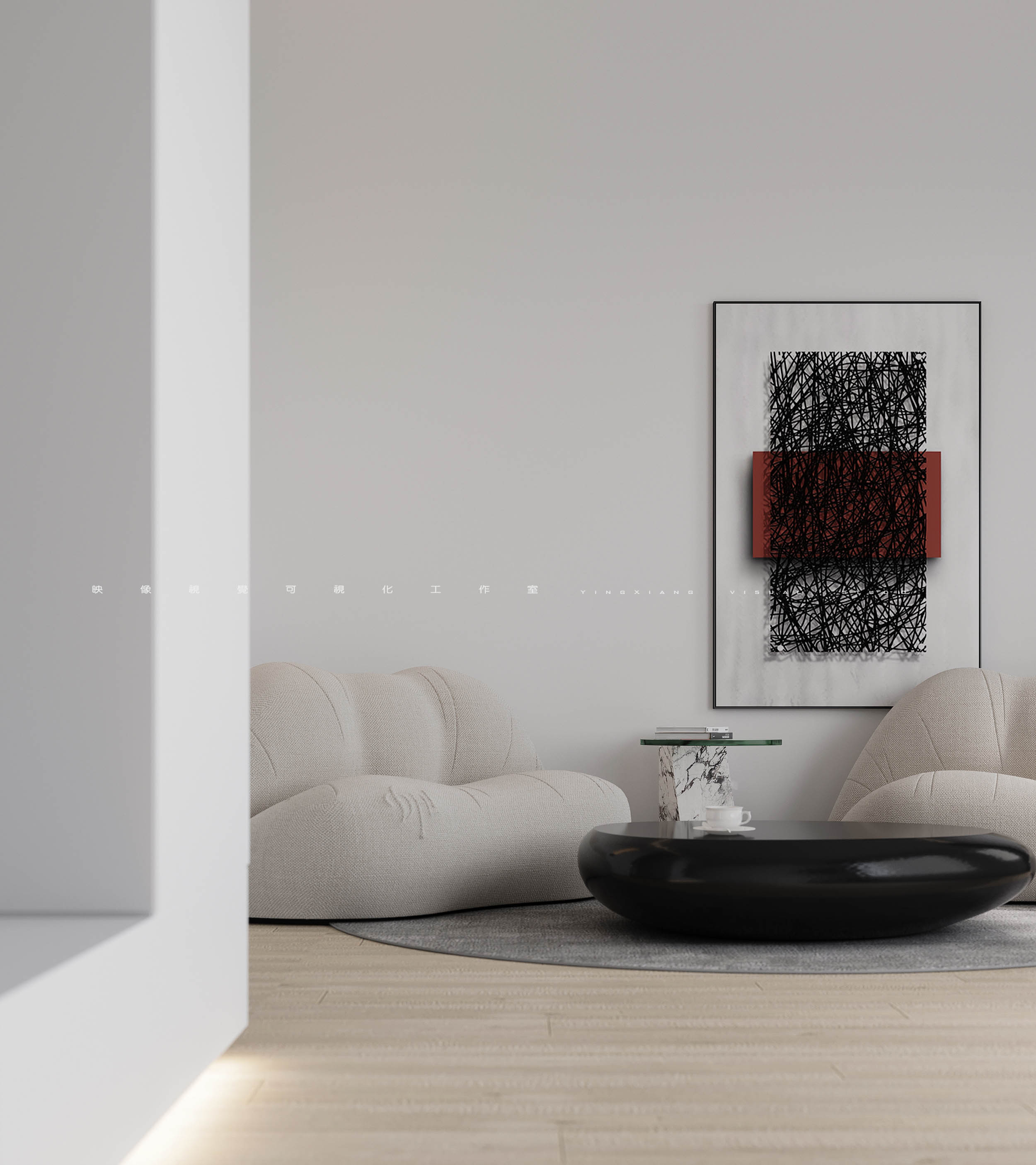 知名设计师打造现代简约办公空间丨映像視覺可视化工作室-6