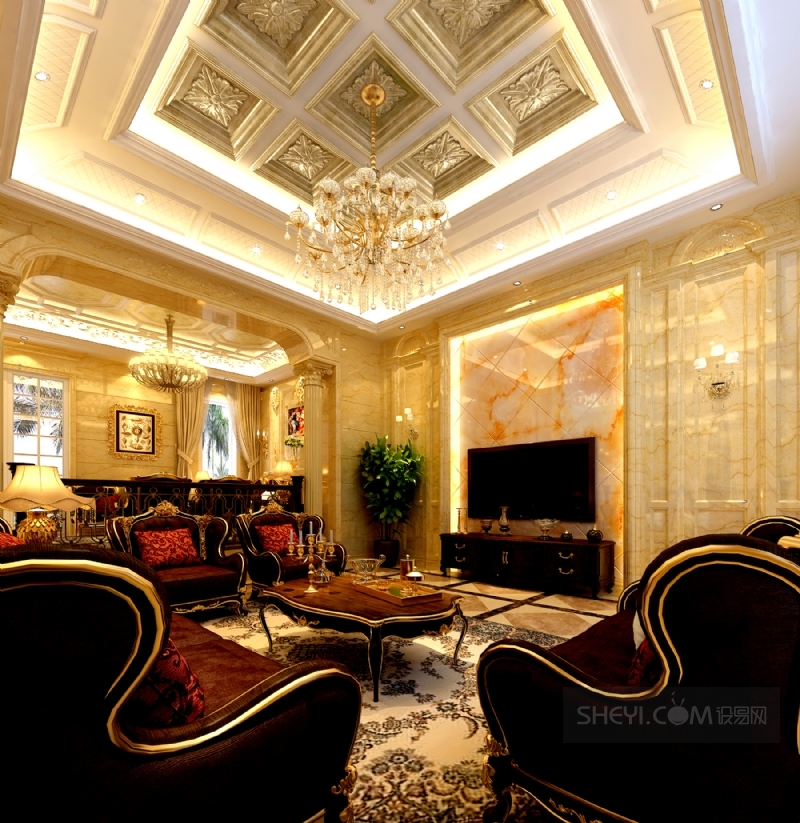 欧陆风邓方华打造豪门府邸别墅设计盛宴-0