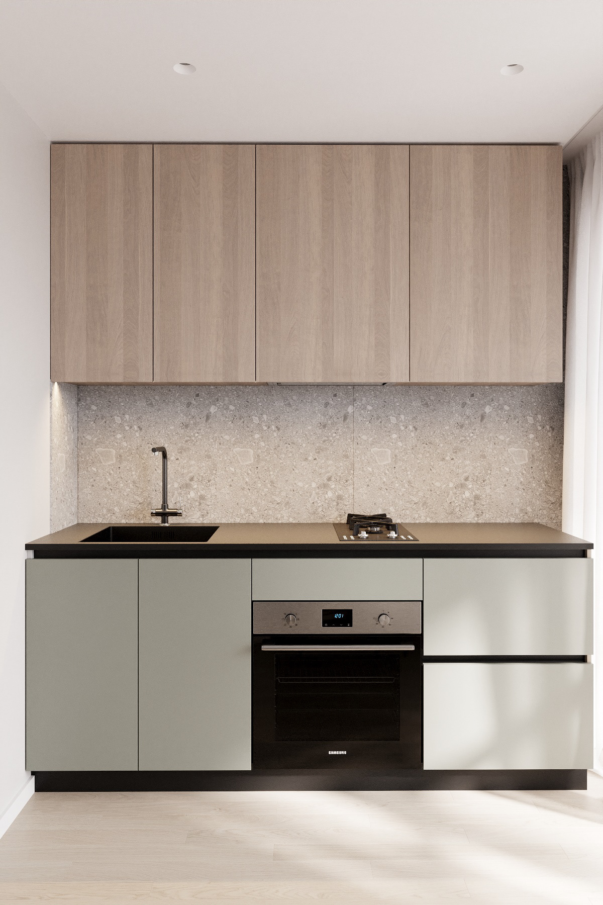 浅色系小空间公寓设计 超舒适-15