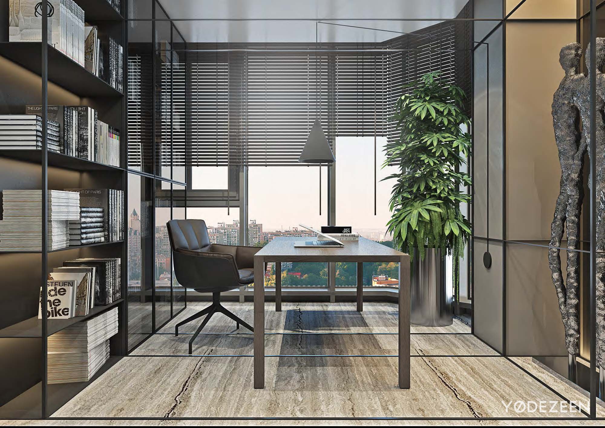 TWO LEVEL APARTMENT Yodezeen Architects-35