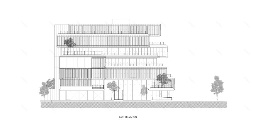 稻田梯田式办公空间设计-27