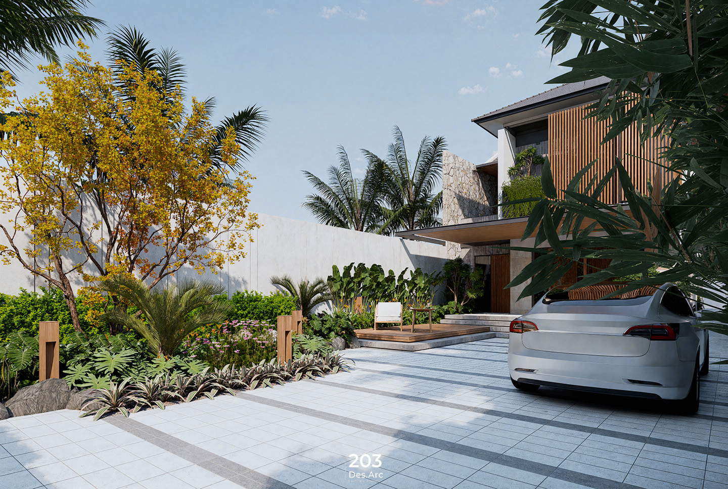 古芝别墅花园丨越南胡志明市-8