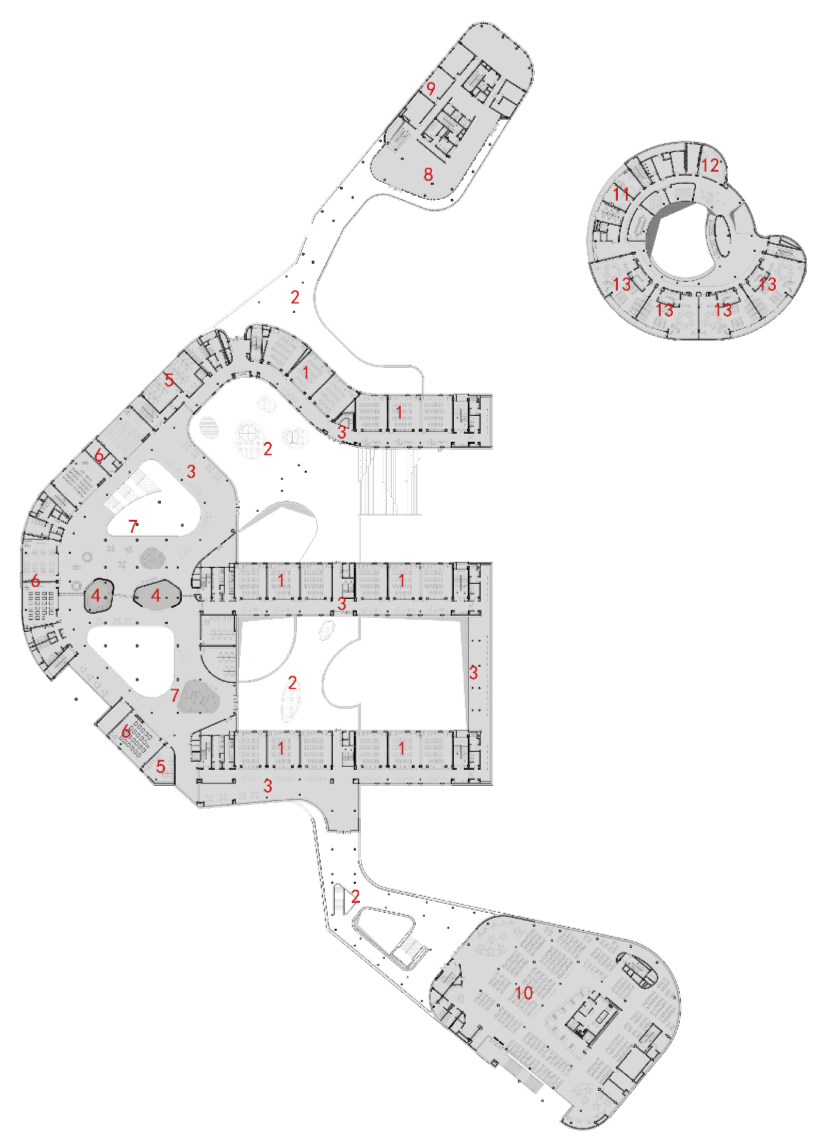 筑园寻梦 | 融入城市的新型校园设计-152